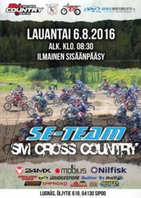 SM SE-Team Cross Country Sipoossa 6.8.